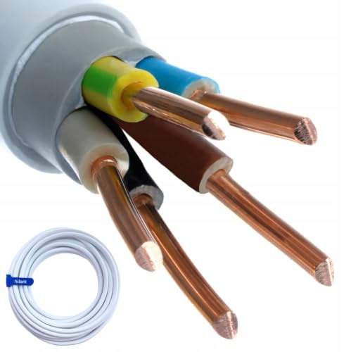 Hilark Cable Tech Installationskabel rund YDY 5x6mm2 10m