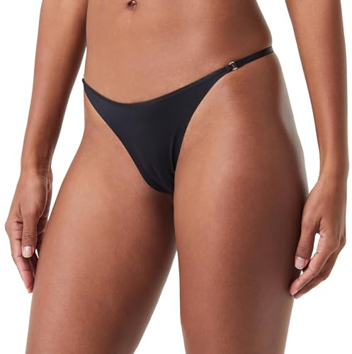 Calvin Klein Dam stringtrosa trosa underkläder, Svart, M