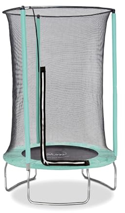 Plum Play 4ft Mini Indoor Outdoor Trampoline with Safety Enclosure - Suitable From 3 Years Plus - Stable Legs - Durable Active Junior Garden Play