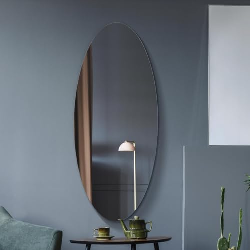 The Ovale Wandspiegel, Rahmenlos, oval, 120 x 50 cm