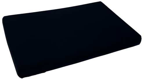 Pilates - Cuscino per la testa da yoga, 7,6 cm, colore: Nero