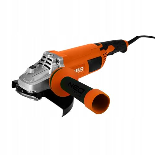 NEO TOOLS Professional Winkelschleifer (Scheiben-Ø 230mm, Leistung 3000 W) 6600 U/min, Überlastschutz, Vibrationsreduzierung, Konstantleistungsfunktion, Seitenhandgriff