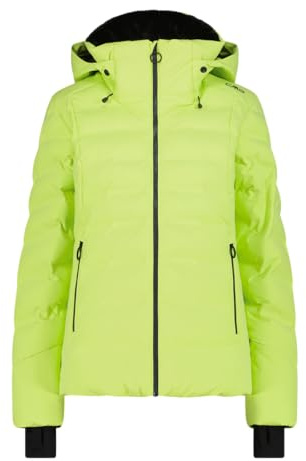 CMP Giacca imbottita Aprés Ski con ghetta antineve da donna, 34W4406 (IT, Testo, S, Regular, Regular, Nero)