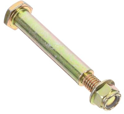 FONDOTIN 193406 Lawn Mower Wheel Bolt and Locking Nut Set for 532193406 137644 184219, Steel Shoulder Bolts Compatible Grass Trimmers and Lawn Mower Wheel Accessories