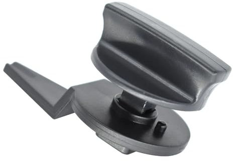 RCTGPGJAC 2 Stück, kompatibel for VW Tiguan 5N MK1 2003–2015, kompatibel for Touran, Warndreieck, Halterung for Fachabdeckung, Drehknopf, Befestigungsclip for Heckklappe