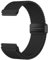 Mastten 20mm Fabric Elastic Magnetic Watch Strap Compatible with Samsung Galaxy Watch 7 Strap 40mm - Galaxy 6 5 4 40mm 44mm FE 6 Classic Band - Nylon Sport Straps for Women Men, Black