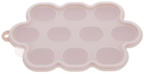 Yardwe Eiswürfelform aus Silikon mit Deckel Mehrzweck-gefrierbehälter für Babynahrung Praktische Küchenutensilien zum Einfrieren