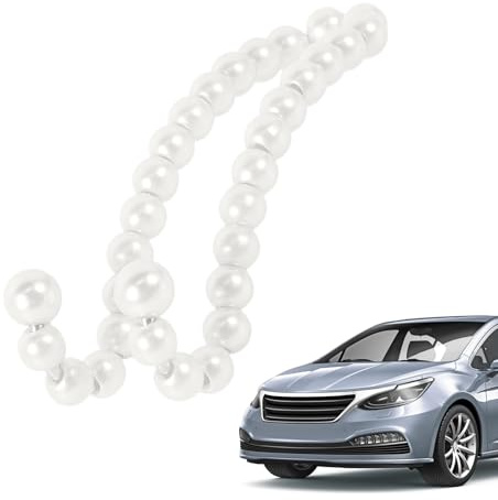 Haken für Autositz-Halterung – eleganter Perlen-Taschen-Halter, Sitz-Organizer | Handtaschen, automatische Rückenlehnenhalterung, Auto-Innenzubehör für Telefone