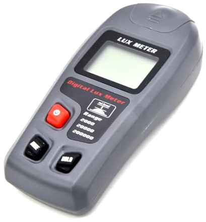 Luxmetri digitali Illuminamento Misuratore di luce Tester Luxmetro per interni ed esterni