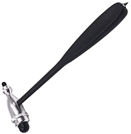 Herramientas de diagnóstico de reflejos musculares de martillo de reflejos neurológicos con mango de punta puntiaguda
