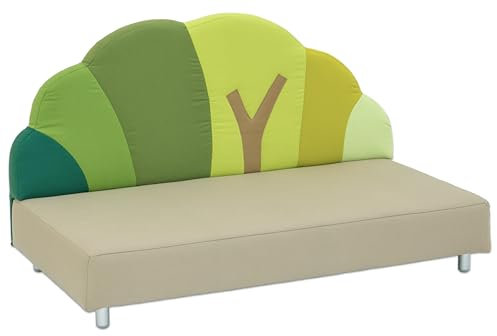 Betzold Waldsofa - Kinder-Sofa Stoff-Bezug Kindergarten kindgerechte Höhe