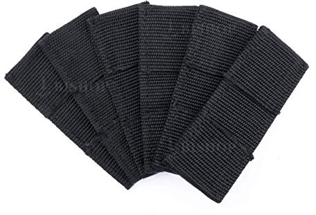 Bishop 50mm Heavy Duty Spring Clamp Nylon Jaw Covers (Qty:18) | Rot Proof Woven Nylon Long Life Jaw Covers