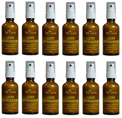TAPIR - Lederimprägnierung mit Pumpzerstäuber - 50 ml - 12er Pack