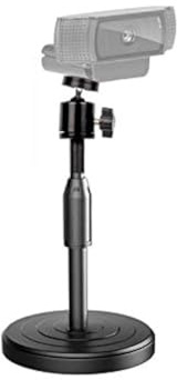 Supporto per webcam – Supporto stabile da scrivania per Logitech Webcam C930e, C930, C920, C922x, C922, Brio 4K, C925e, C615