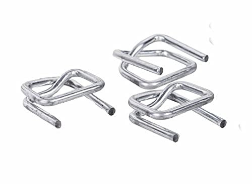 Kortpack Schnallen/Klemmen 16mm breid von Metall für Polyester Umreifungsband und Textilumreifungsband | CB5 | 16 mm | 500 Stück