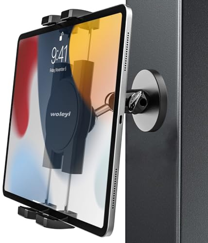 woleyi Magnetic Tablet Holder for Metal Surface, Magnet Tablet Mount