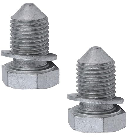 2 viti di scarico dell'olio, N90813201 N90813202, vite di scarico dell'olio, m14 x 1,5, vite di scarico dell'olio, anello di tenuta per auto