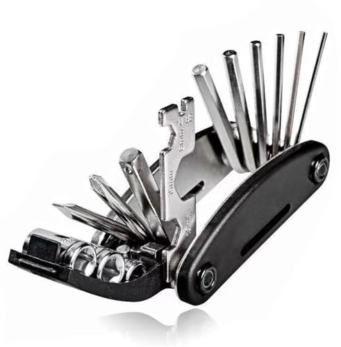 Tragbare Fahrrad-Werkzeuge, Fahrrad-Reparatur-Set | Multifunktions-Werkzeug-Set 1 | Ergonomische Multifunktions-Werkzeug-Taschen mit Sechskantschlüssel für