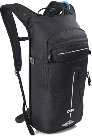 OEX Cactus 15 Litre Daysack with 2L Hydration Pack & Intergrated Raincover, 15L Daypack, Backpack, Rucksack, Bag for Men & Women (SS25)