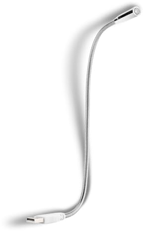 Semme USB Schwanenhals Lampe, USB Leselampe, Mini Flexible LED USB-Nachtlampe für Computer Laptop Notebook PC