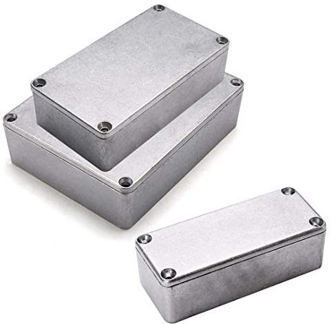 SUPERTOOL - Contenitore impermeabile in alluminio pressofuso, per esterni (1 pz-1590A 92,5 x 38,5 x 31 mm)