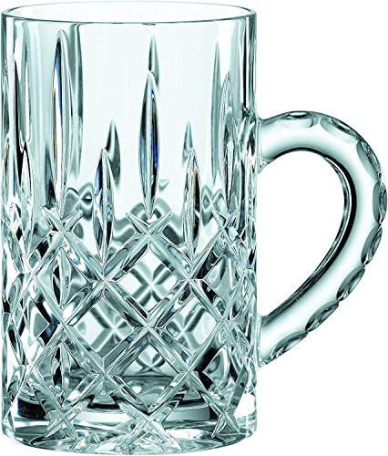 Nachtmann 4er Set Noblesse Mini (Bier-) Krug Set 0098855-0 + Gratis 4er Set EKM Living Trinkhalme