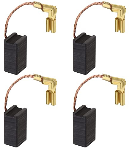 Be In Your Mind 2 Pares de Cepillos de Carbón con Conector de Resorte Pieza de Repuesto de Motor de Máquina de Lijado Compatible con Dewalt DWE315 DWE314 Accesorios de Herramientas Eléctricas
