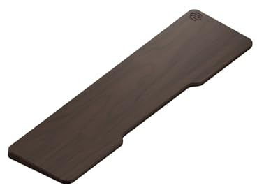 nuphy Mono Wrist Rest - Handballenauflage für Low Profile Tastatur, Walnut 75%