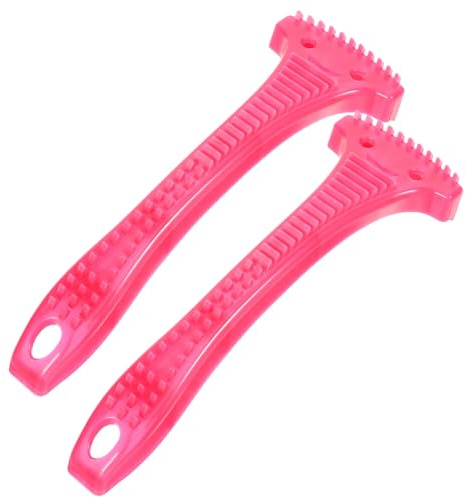 Depurador de Pedicura de Mano Abs 2 Piezas para Pies | Lima Exfoliante, Mango Ergonómico y Diseño Reutilizable, Uso en Casa o Salón, para Mujeres y Hombres