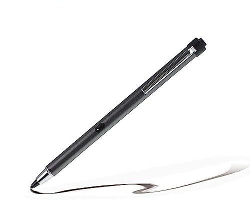 Navitech Stylet Numérique Rechargeable Gris à Pointe Petit - Compatible avec Le Saiernuo 10.1 Pouce Phablet