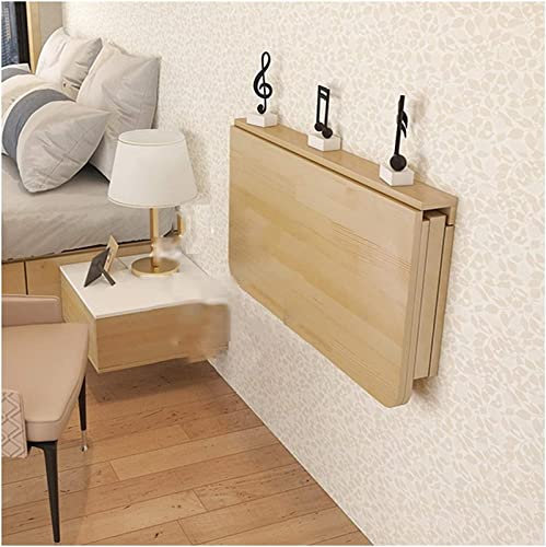 CASEGO Wandklapptisch, Multifunktionale Einfache Werkbank, Ausgewählte Umweltfreundliche Bretter, 80 * 40 cm