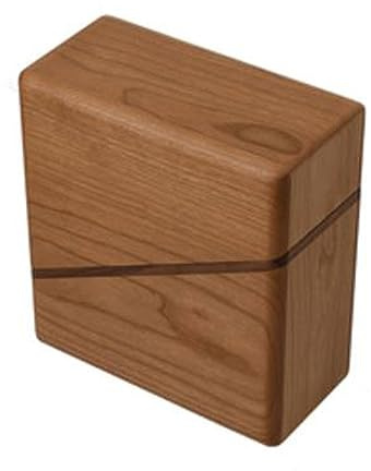 GLigeT Kaffeefilterhalter, Massivholz-Kaffeefilterpapierhalter, Aufbewahrungsbox, Spenderregal mit staubdichter Abdeckung for Kegelkaffeefilterpapier Filtertütenhalter