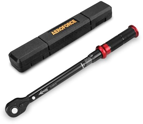 AEROFORCE Chiave dinamometrica da 1/2 (15-160 lb.ft/20,4-224,4 Nm), Chiave dinamometrica di precisione professionale a 72 denti ± 3% CW
