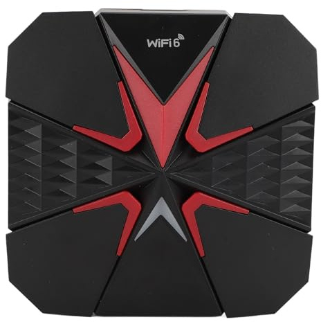 Tarjeta de Red Inalámbrica, Adaptador de Tarjeta de Red 5374Mbps con 4 Antenas, Chip AX5400, 3 Bandas, Tarjeta de Red Externa Inalámbrica USB Tipo C Fidelity 6, Plug and Play
