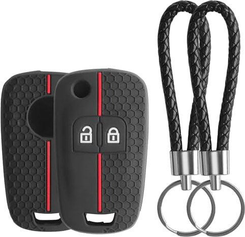 LongZYU 2 Opel Schlüsselhülle, Opel Insignia Schlüssel Hülle für Vauxhall | Autoschlüssel Hülle für Vauxhall Opel Astra Mokka Meriva Corsa Zafira Vectra Insignia Chevrolet Cruze Orlando schlüsselhülle