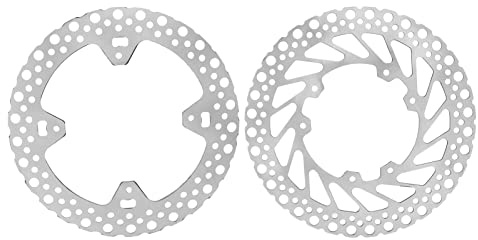 Disc Brake Rotor Stainless Steel Front Rear Brake Rotor Set High Performance Durable Replacement for CR125R CR250R CRF250R CRF450R Motorcycles 240mm 9.45in