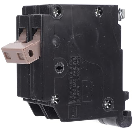 YWBL-WH Interruttore Automatico Scatolato a 2 Poli 50A con Innesto Magnetico Termico 10 KAIC per Centri di Carico per Martelli da Taglio Interruttore di Ricambio da 3/4 Pollici per