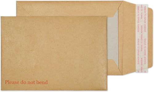Blake Purely Packaging C6 (A6) 162 x 114 mm 120gsm Printed Board Back Envelopes (2112) Manilla - Pack of 250