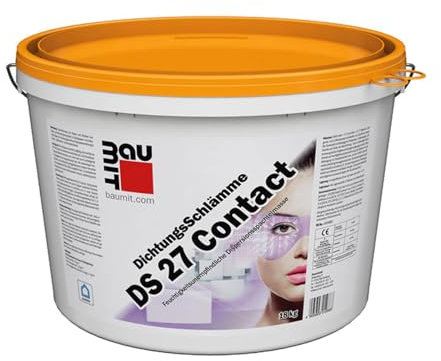 DichtungsSchlämme Kontaktkleber DS 27 (grau, 18 kg, hochviskos, Wasserfest, Harz, Crème)