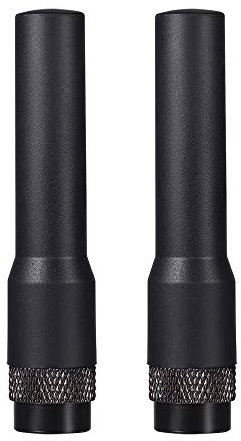 Bingfu Antenna Dual Band VHF UHF 144Mhz 430Mhz per Ham Radio Portatile Due Vie - SMA Maschio Morbida 2 Pezzi - Standard Horizon Marine VHF