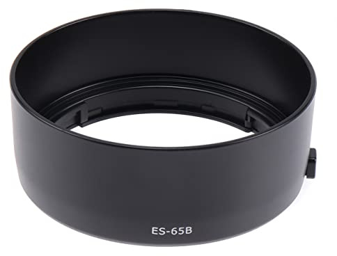 Hersmay Paraluce per obiettivo Canon RF 50mm F1.8 STM su fotocamera EOS R R6 R5 RP, paraluce reversibile Sostituire Canon ES-65B