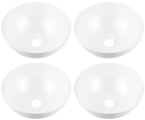 Happyyami 4 Paralumi In Plastica A Di Scodella Di Ricambio Per Paralumi Leggeri Copertura Di Ricambio Per Paralume A Ferro Di Cavallo