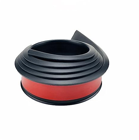 Parafanghi Auto Universale 1.5M Auto Fender Auto Passaruota Ala Expander Arco Sopracciglio Parafango Labbro Protezione Corpo Copertura Parafango Paraspruzzi (Misurare : 4.3cm 2PCS)