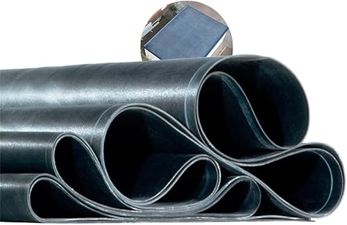 EPDM Dachfolie 1,2mm – Profi Dachbahn zur Flachdachabdichtung | 50+ Jahre Lebensdauer & 20 Jahre Materialgarantie | UV-beständige EPDM Folie für Gartenhaus, Carport, Garage & mehr (3,55m x 4,00m)