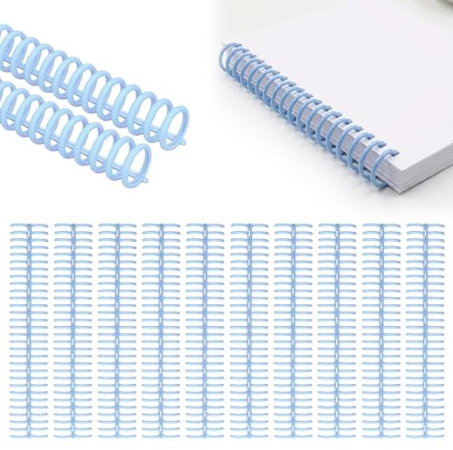 10 Pcs Binding Combs A4 B5 A5 Paper Binding Spines Plastic Spiral Binder