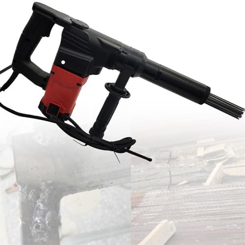 Máquina desincrustadora de agujas eléctrica de alta potencia de 1100 W, pistola desoxidante de agujas de grado industrial, desincrustadora de escoria de soldadura