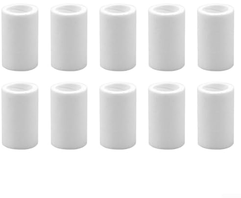 Confezione da 10 filtri di ricambio per depuratore d'acqua del rubinetto, cartucce in cotone PP per un'efficace purificazione dell'acqua