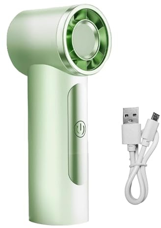 Ventilatore portatile a mano - Ventilatore personale da viaggio ricaricabile con forte,portatile elegante grandi flussi d'aria giornate calde uso trucco passeggiata matrimoni campeggio