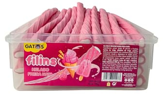 GELES DULCES REGALIZ FILINS FRESA NATA HELADO ROSA