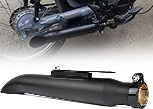 Universale 38/40/42/45mm Nero Opaco Moto Slash Cut Marmitta Silenziatore Di Scarico Tubo Per Harley XV950 M800 1200 Custom XL883